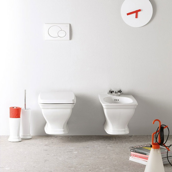 Унитаз подвесной ArtCeram Civitas CIV001 01 00, Цвет производителя: белый - фото 4