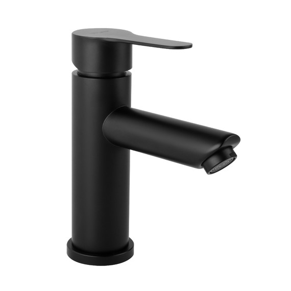 Смеситель для раковины Fixsen NORDIC FX-8806B, чёрный - фото 