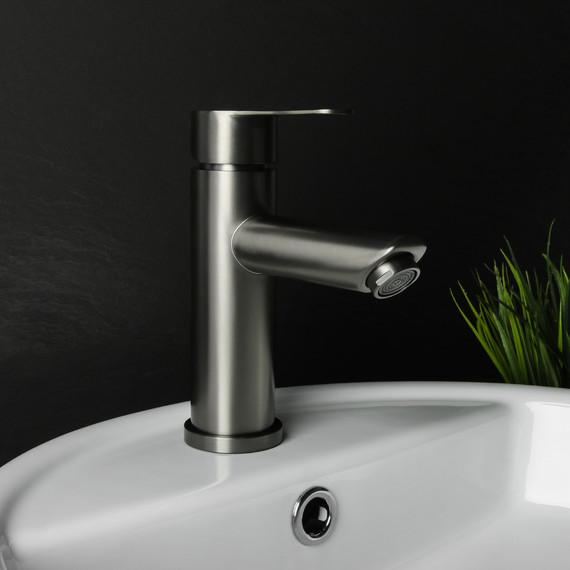 Смеситель для раковины Fixsen NORDIC FX-8806F, графит - фото 3