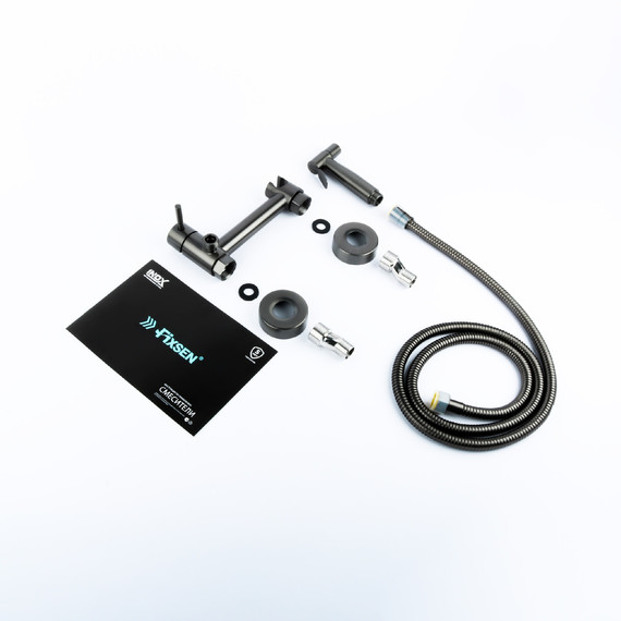 Набор для гигиенического душа Fixsen OXFORD FX-9505F, графит - фото 3