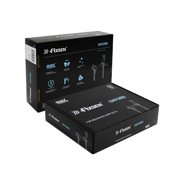 Набор для гигиенического душа Fixsen OXFORD FX-9505N, сатин - фото 4