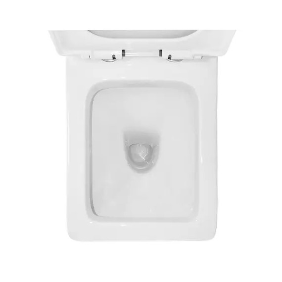 Унитаз-моноблок безободковый Azario RAYO AZ-6385 с крышкой микролифт - фото 2