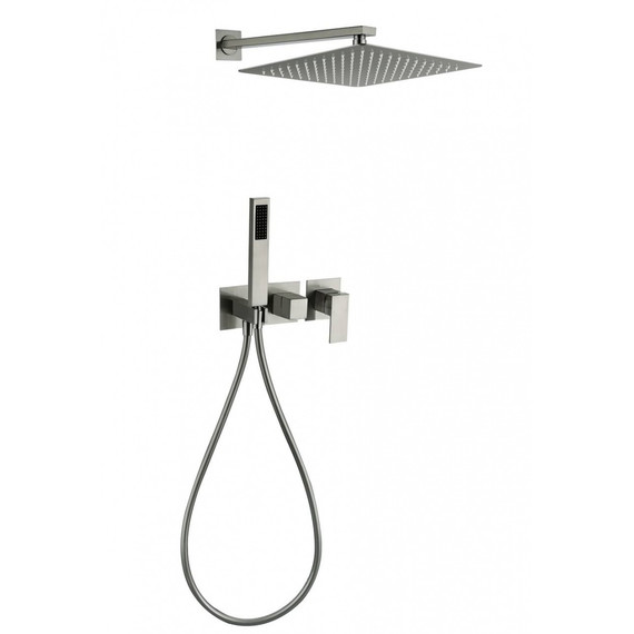 Душевая система для ванны Grocenberg GB5080NK, никель - фото 