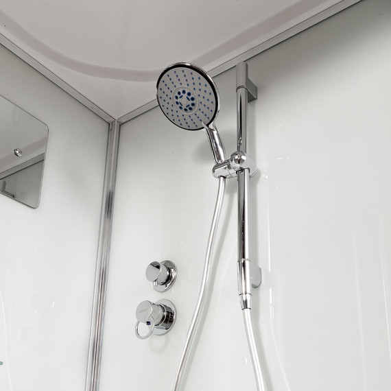 Душевая кабина Avacan 100x100 см D271S, хром/матовое (безсиликоновая сборка) - фото 9