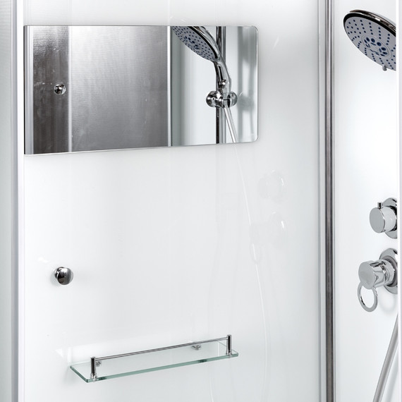 Душевая кабина Avacan 90x90 см D09, хром/матовое (безсиликоновая сборка) - фото 16