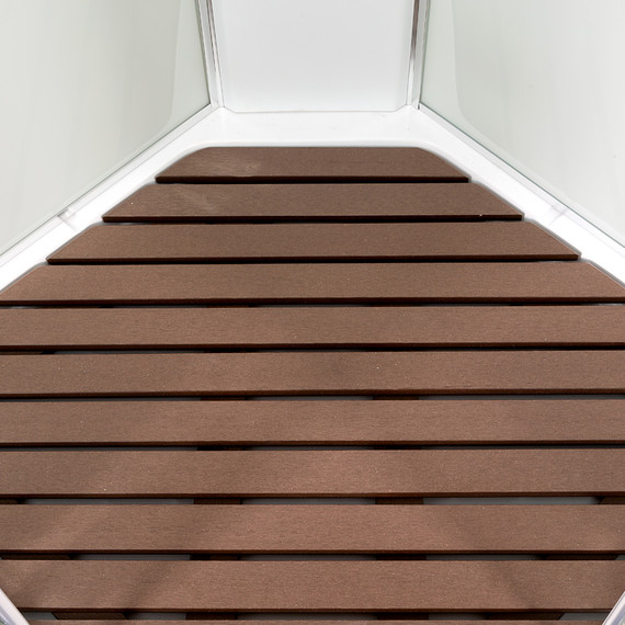 Душевая кабина Avacan 90x90 см EM1590, хром/узор (безсиликоновая сборка) - фото 22