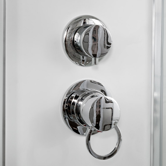 Гидробокс Avacan 100x100 см EM1510GM, хром/узор (безсиликоновая сборка) - фото 12