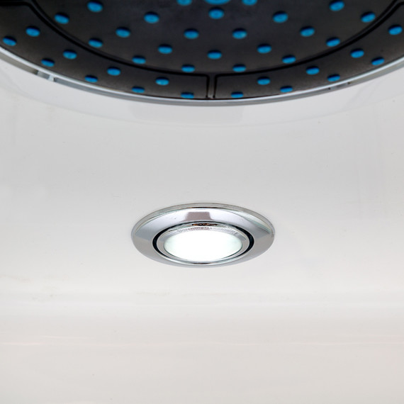 Гидробокс Avacan 100x100 см EM4510GM+EL, хром/узор (безсиликоновая сборка) - фото 11