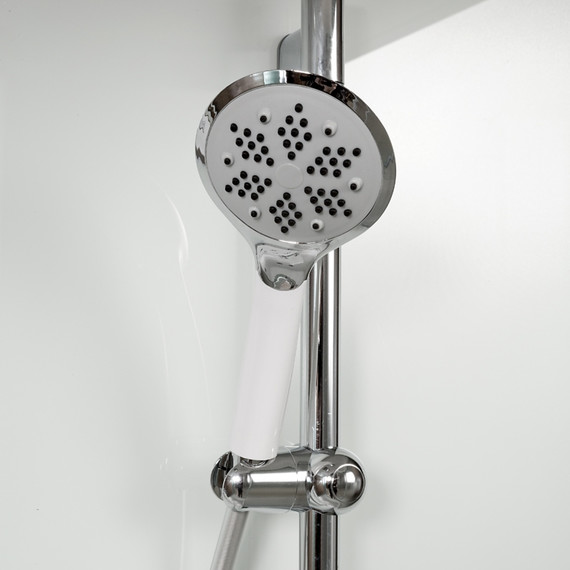 Гидробокс Avacan 80x80 см EM1580GM+EL, хром/узор (безсиликоновая сборка) - фото 8