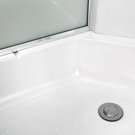 Гидробокс Avacan 100x100 см EM2710GM, хром/узор (безсиликоновая сборка) - фото 28