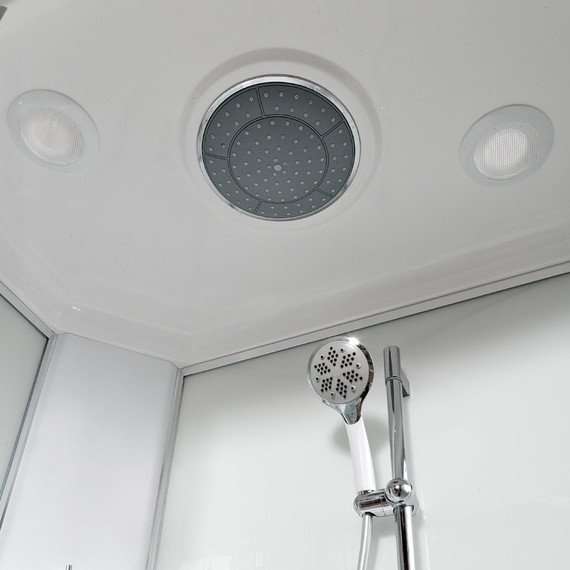 Гидробокс Avacan 100x100 см EM2710GM, хром/узор (безсиликоновая сборка) - фото 9