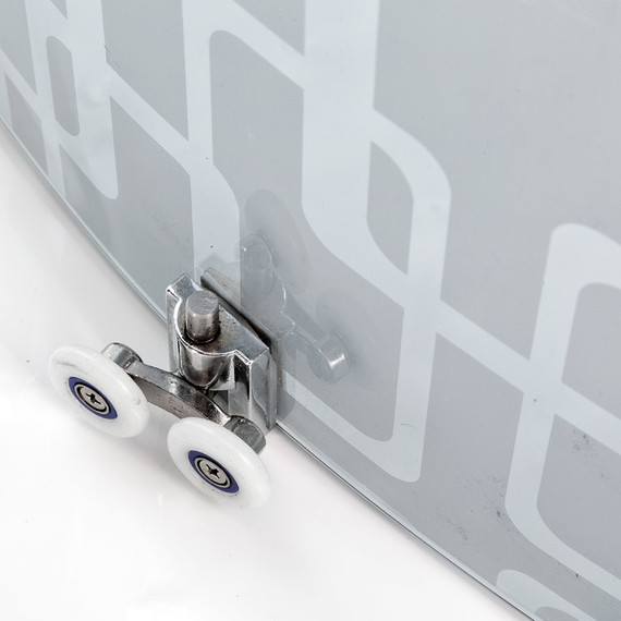 Гидробокс Avacan 100x100 см EM2710GM, хром/узор (безсиликоновая сборка) - фото 14