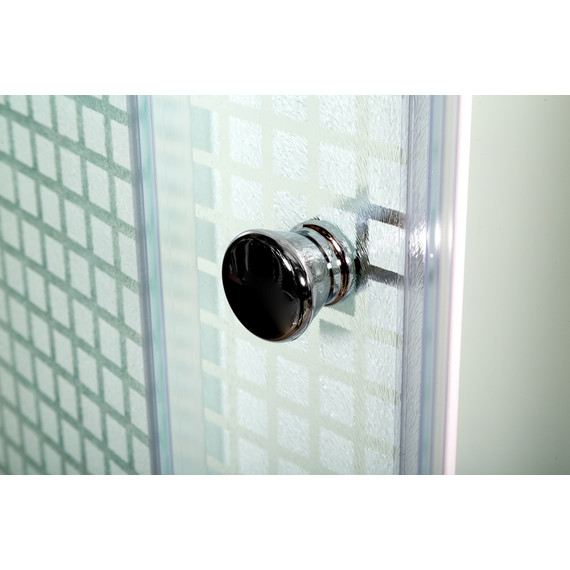 Душевая кабина Avacan 100x100 см L910N, хром/матовое (безсиликоновая сборка) - фото 8