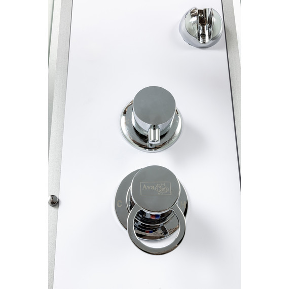 Гидробокс Avacan 80x80 см L980NGM, хром/узор (безсиликоновая сборка) - фото 15