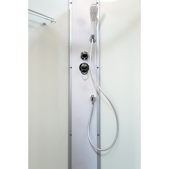 Душевая кабина Avacan 80x80 см L980N, хром/узор (безсиликоновая сборка) - фото 4