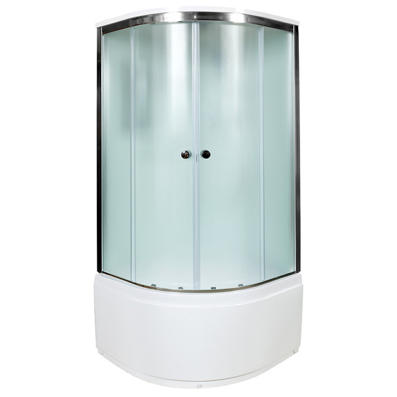 Душевая кабина Avacan 110x110 см D511SEL, хром/матовое (безсиликоновая сборка) - фото 2