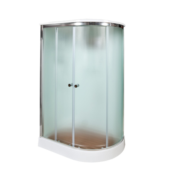 Душевая кабина Avacan 120x90 см D012SL, хром/матовое (безсиликоновая сборка) - фото 2