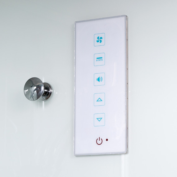 Душевая кабина Avacan 120x90 см D512SREL, хром/матовое (безсиликоновая сборка) - фото 17