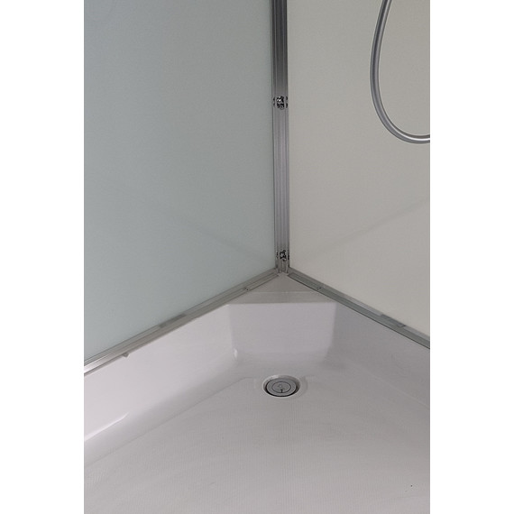 Душевая кабина Avacan 120x90 см D312SREL, хром/матовое (безсиликоновая сборка) - фото 13