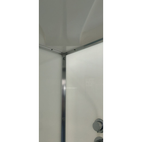 Душевая кабина Avacan 110x110 см D311SLED, хром/матовое (безсиликоновая сборка) - фото 20