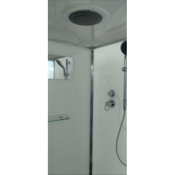 Душевая кабина Avacan 120x90 см D012SL, хром/матовое (безсиликоновая сборка) - фото 17