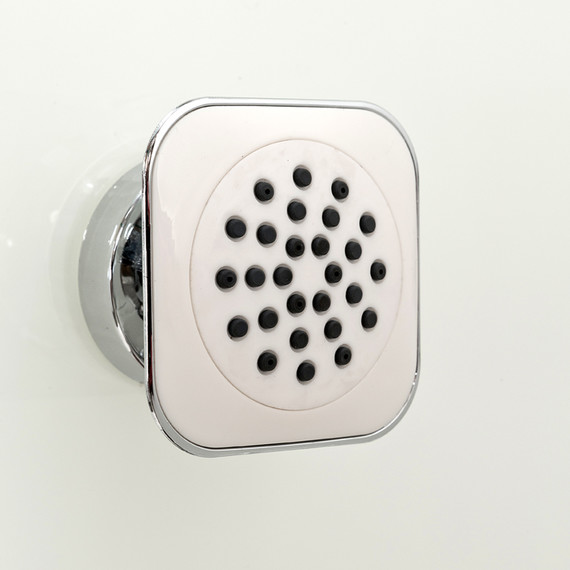 Гидробокс Avacan 80x80 см V8015, хром/прозрачное (безсиликоновая сборка) - фото 16