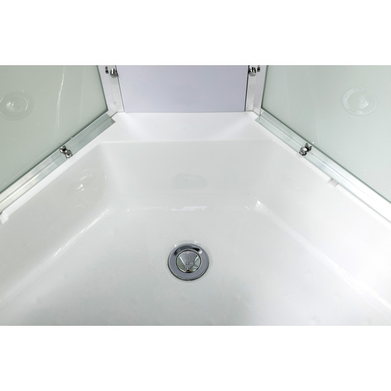 Душевая кабина Avacan 110x110 см EM3011LED, хром/узор (безсиликоновая сборка) - фото 22