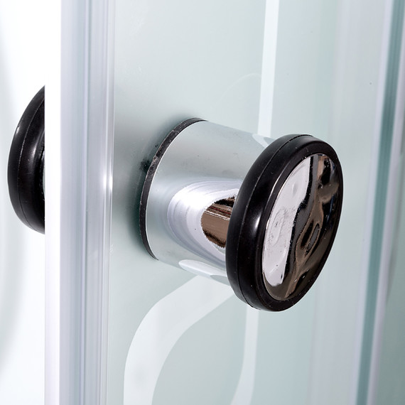 Душевая кабина Avacan 110x110 см EM5011LED, хром/узор (безсиликоновая сборка) - фото 14