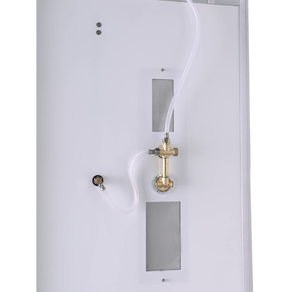 Душевая кабина Avacan 90x90 см D2090N, хром/матовое (безсиликоновая сборка) - фото 10