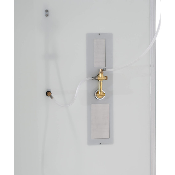 Душевая кабина Avacan 80x80 см D5080, хром/матовое (безсиликоновая сборка) - фото 16