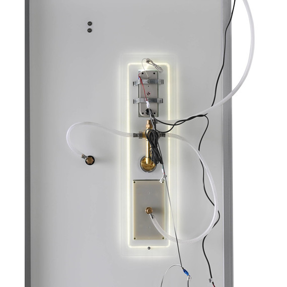 Гидробокс Avacan 90x90 см D5090LED, хром/матовое (безсиликоновая сборка) - фото 8