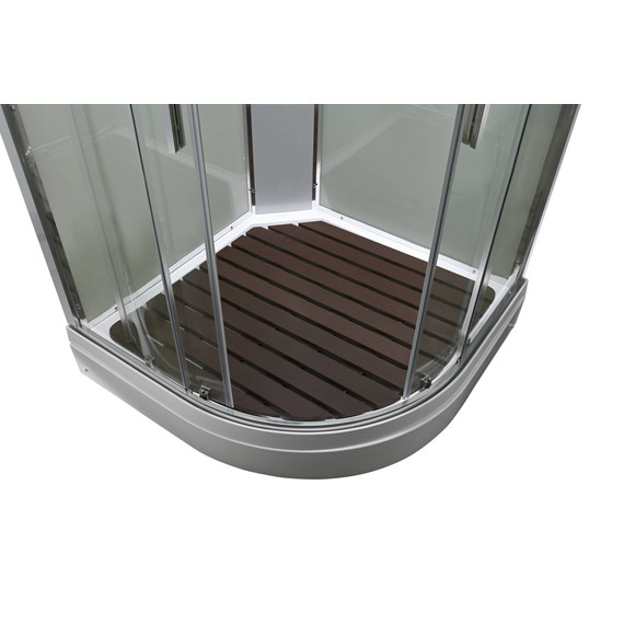 Душевая кабина Avacan 110x110 см EM2011NT, хром/прозрачное (безсиликоновая сборка) - фото 14