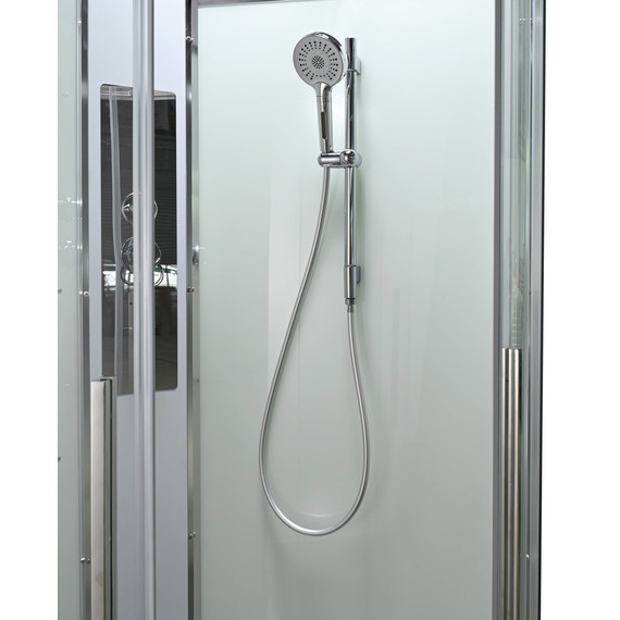 Душевая кабина Avacan 110x110 см EM2011NT, хром/прозрачное (безсиликоновая сборка) - фото 15