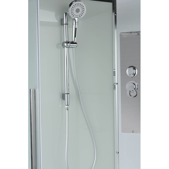 Душевая кабина Avacan 110x110 см EM2011T, хром/прозрачное (безсиликоновая сборка) - фото 13