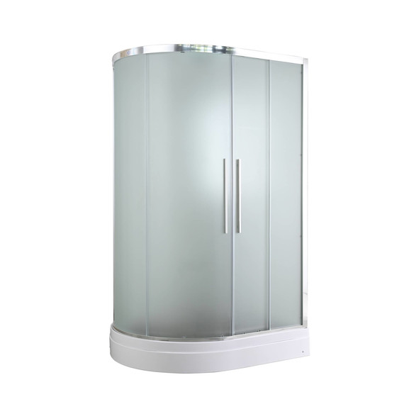 Душевая кабина Avacan 110x80 см EM2811RN, хром/матовое (безсиликоновая сборка) - фото 3