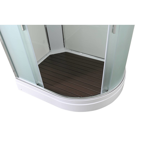 Душевая кабина Avacan 120x90 см EM2912LN, хром/прозрачное (безсиликоновая сборка) - фото 9