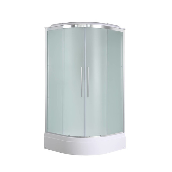 Гидробокс Avacan 80x80 см EM3080LED, хром/матовое (безсиликоновая сборка) - фото 3