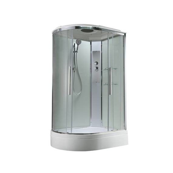 Душевая кабина Avacan 120x90 см EM3912RT, хром/прозрачное (безсиликоновая сборка) - фото 