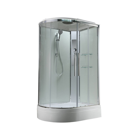 Душевая кабина Avacan 120x90 см EM3912RT, хром/прозрачное (безсиликоновая сборка) - фото 3