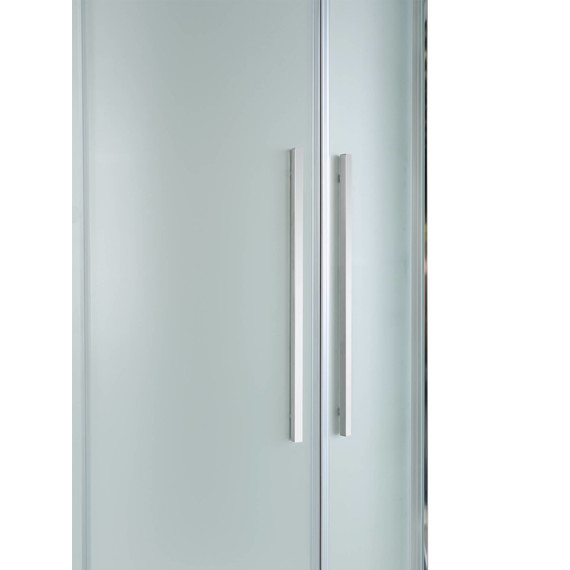 Гидробокс Avacan 80x80 см EM5080LED, хром/матовое (безсиликоновая сборка) - фото 15