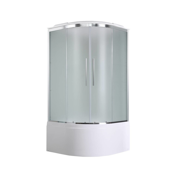 Гидробокс Avacan 90x90 см EM5090LED, хром/матовое (безсиликоновая сборка) - фото 3