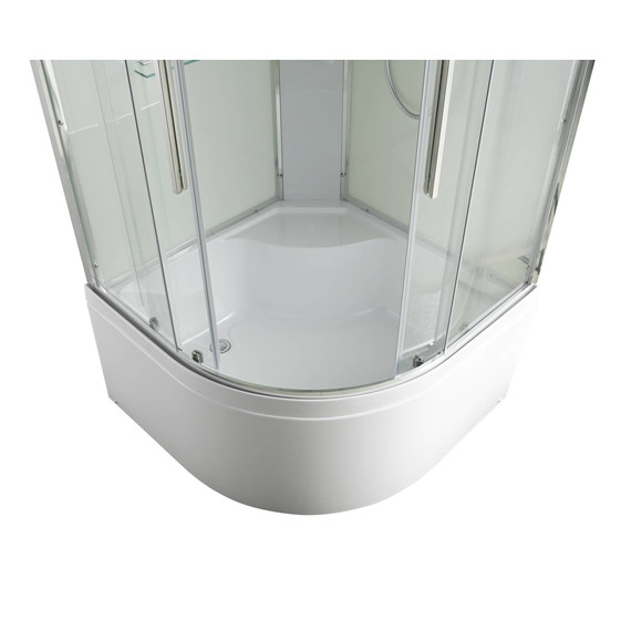 Душевая кабина Avacan 90x90 см EM5090T, хром/прозрачное (безсиликоновая сборка) - фото 14