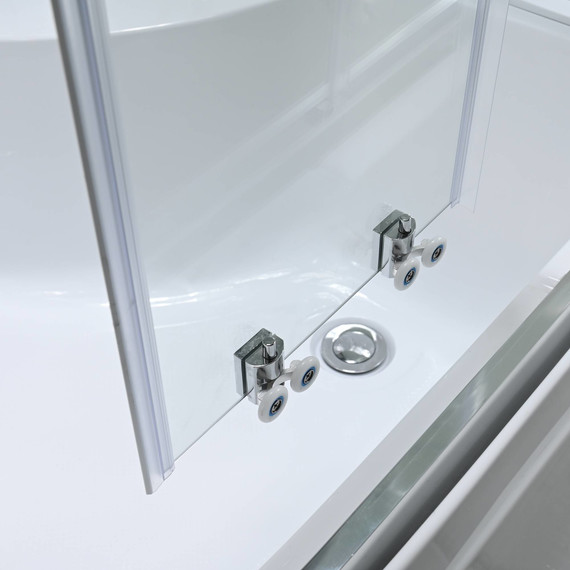 Душевая кабина Avacan 110x80 см EM5811RT, хром/прозрачное (безсиликоновая сборка) - фото 15