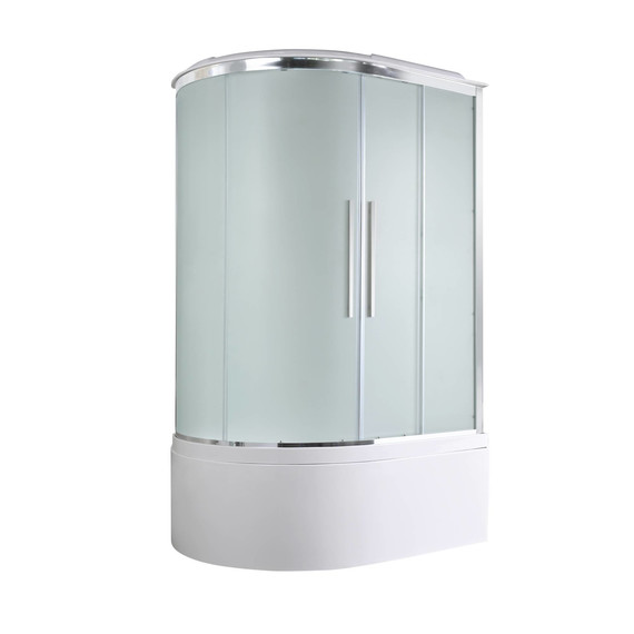 Душевая кабина Avacan 110x80 см EM5811R, хром/матовое (безсиликоновая сборка) - фото 3