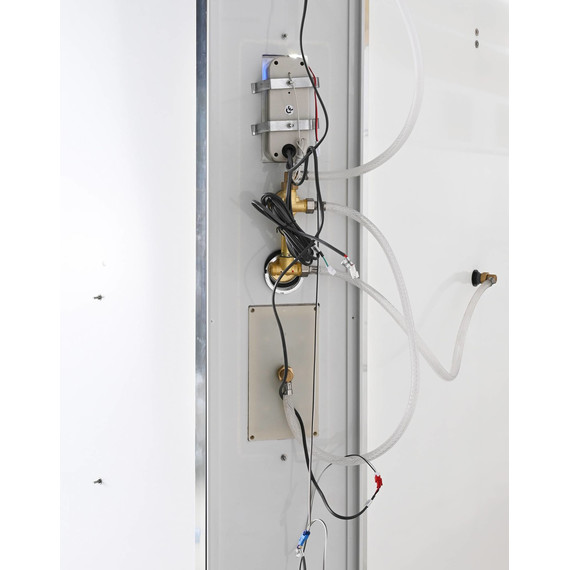 Гидробокс Avacan 110x80 см EM5811LLEDT, хром/прозрачное (безсиликоновая сборка) - фото 12