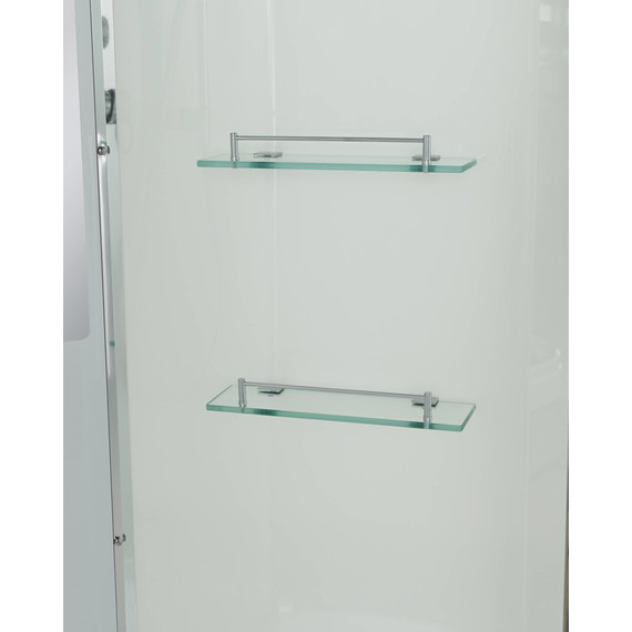 Гидробокс Avacan 110x80 см EM5811LLED, хром/матовое (безсиликоновая сборка) - фото 14