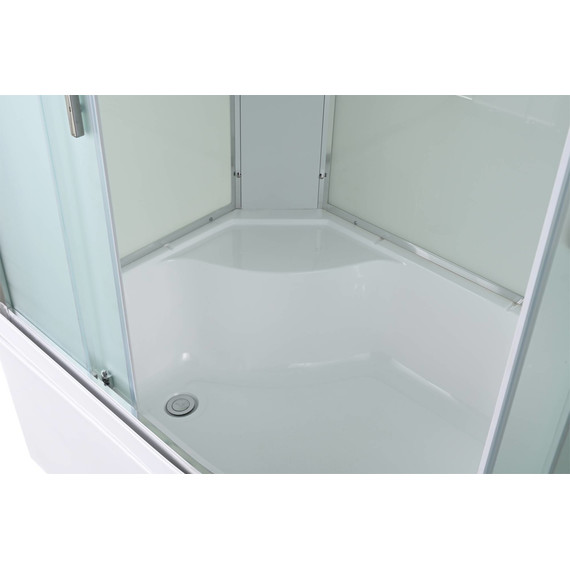 Душевая кабина Avacan 110x80 см EM5811L, хром/матовое (безсиликоновая сборка) - фото 13