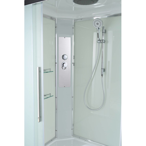 Душевая кабина Avacan 110x80 см EM5811L, хром/матовое (безсиликоновая сборка) - фото 18