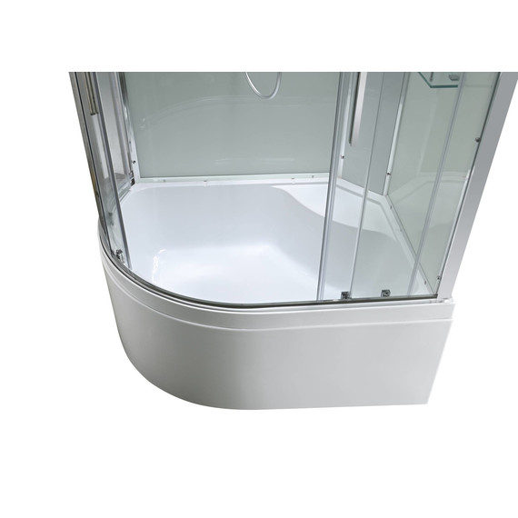 Гидробокс Avacan 110x80 см EM5811RLEDT, хром/прозрачное (безсиликоновая сборка) - фото 14