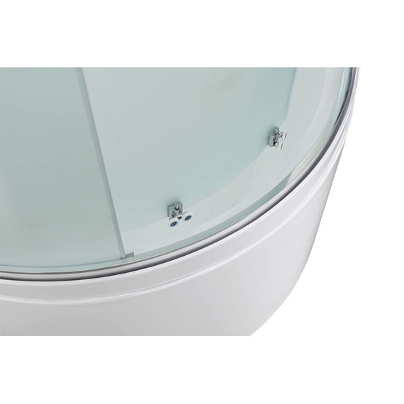 Гидробокс Avacan 120x80 см EM5812LLED, хром/матовое (безсиликоновая сборка) - фото 15